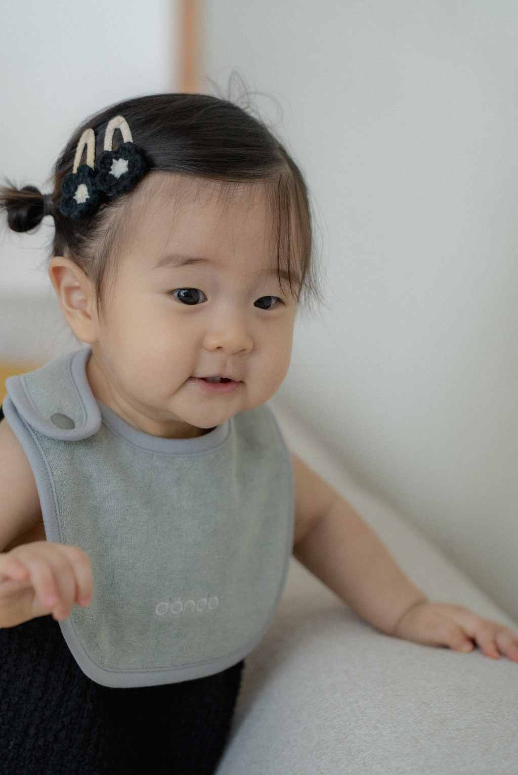 Gray Terry Bib