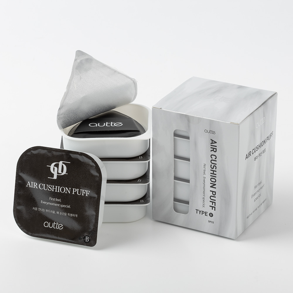 Rubycell King Cushion Cloud Puff 5-Pack